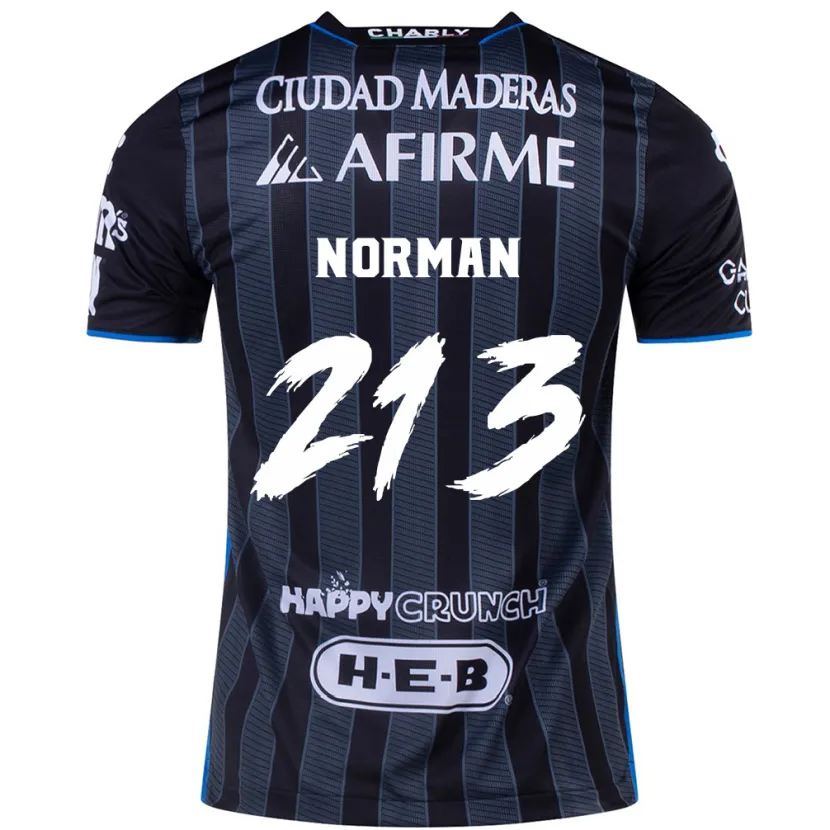Danxen Mann Humberto Norman #213 Hvit Svart Bortetrøye Drakt Trøye 2024/25 Skjorter T-Skjorte