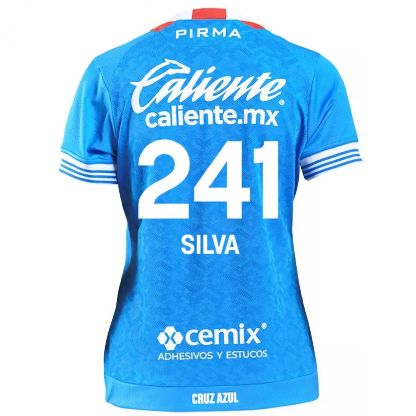 Danxen Dame Iván Silva #241 Himmelblå Hjemmetrøye Drakt Trøye 2024/25 Skjorter T-Skjorte