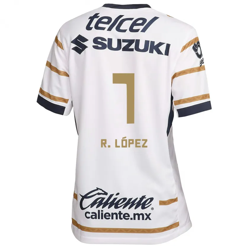Danxen Dame Rodrigo López #7 Hvit Obsidian Hjemmetrøye Drakt Trøye 2024/25 Skjorter T-Skjorte
