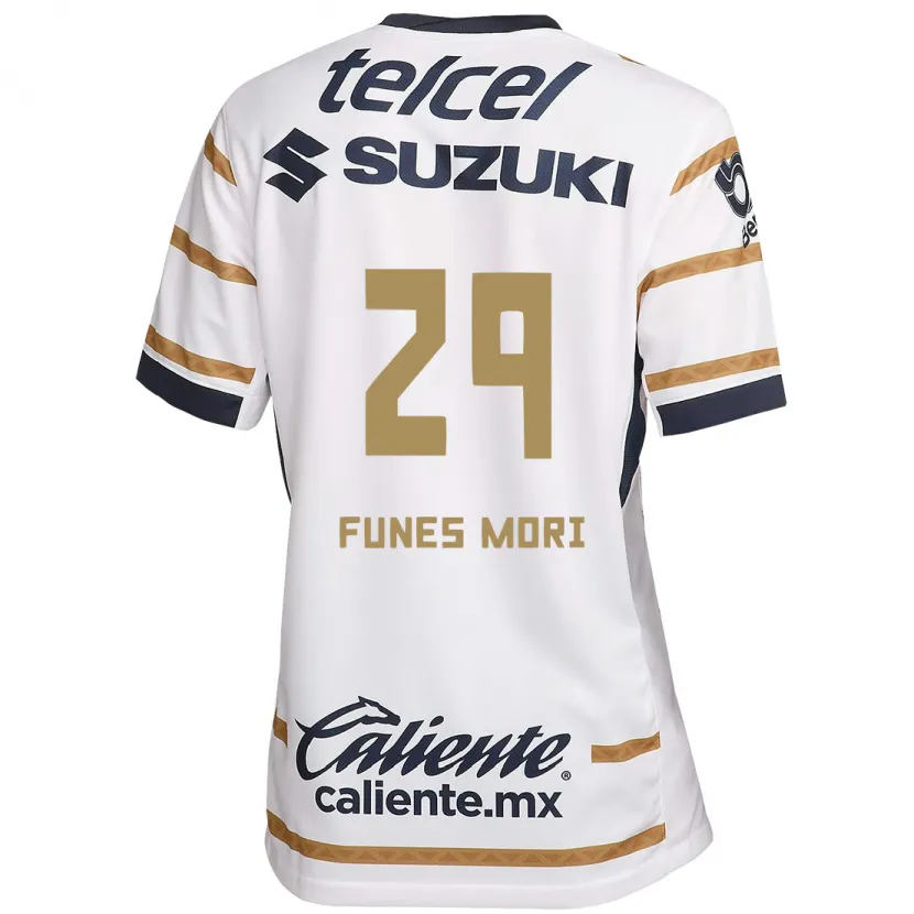 Danxen Dame Rogelio Funes Mori #29 Hvit Obsidian Hjemmetrøye Drakt Trøye 2024/25 Skjorter T-Skjorte