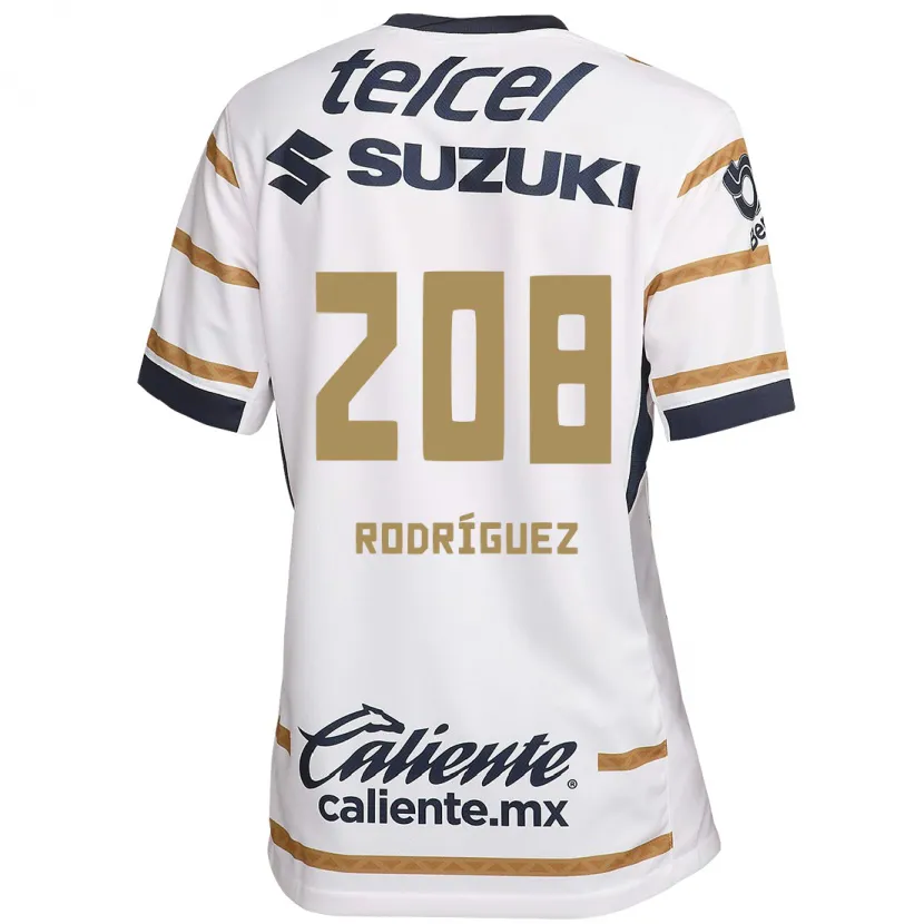 Danxen Dame Gael Rodríguez #208 Hvit Obsidian Hjemmetrøye Drakt Trøye 2024/25 Skjorter T-Skjorte