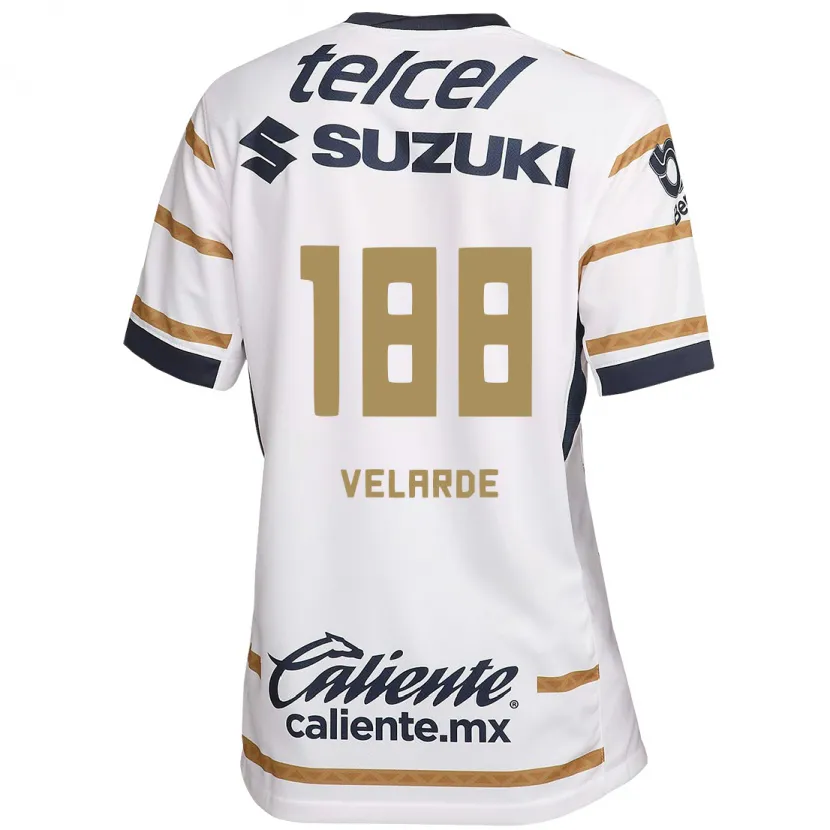 Danxen Dame Andrés Velarde #188 Hvit Obsidian Hjemmetrøye Drakt Trøye 2024/25 Skjorter T-Skjorte
