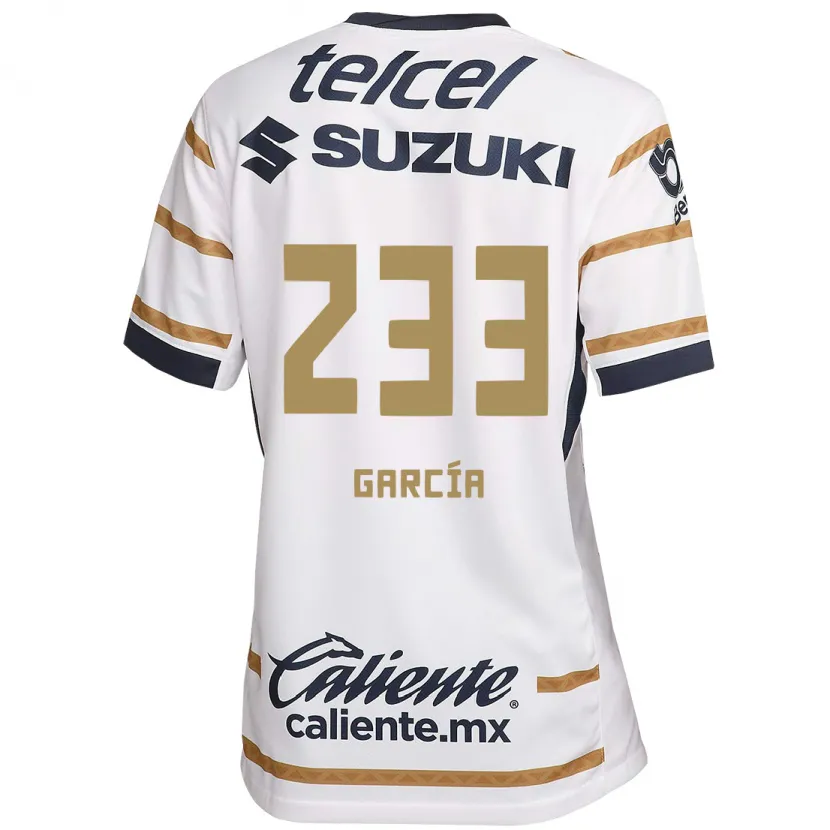 Danxen Dame Carlos García #233 Hvit Obsidian Hjemmetrøye Drakt Trøye 2024/25 Skjorter T-Skjorte