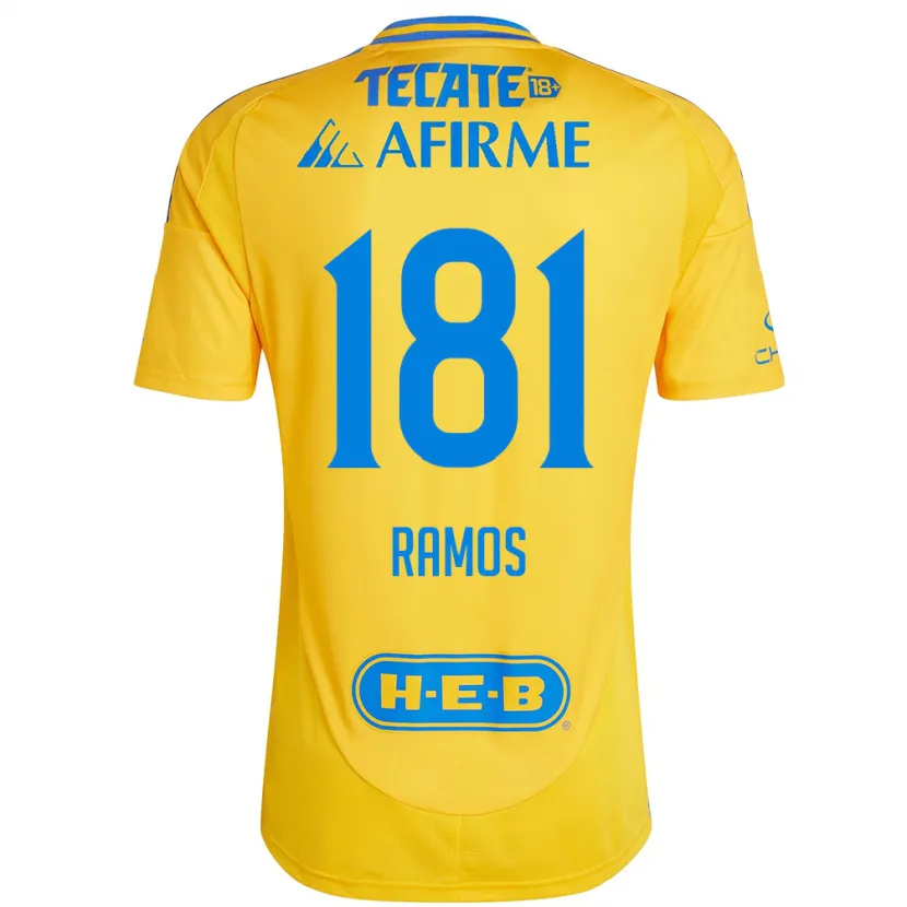Danxen Dame Anthony Ramos #181 Gull Gul Hjemmetrøye Drakt Trøye 2024/25 Skjorter T-Skjorte