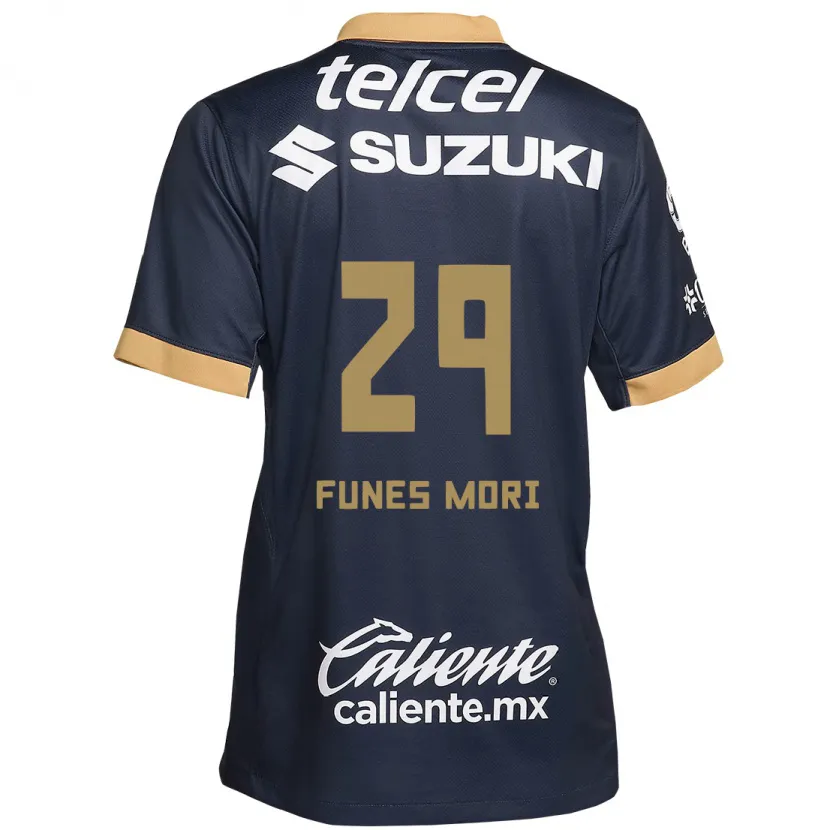 Danxen Dame Rogelio Funes Mori #29 Obsidian Gull Hvit Bortetrøye Drakt Trøye 2024/25 Skjorter T-Skjorte