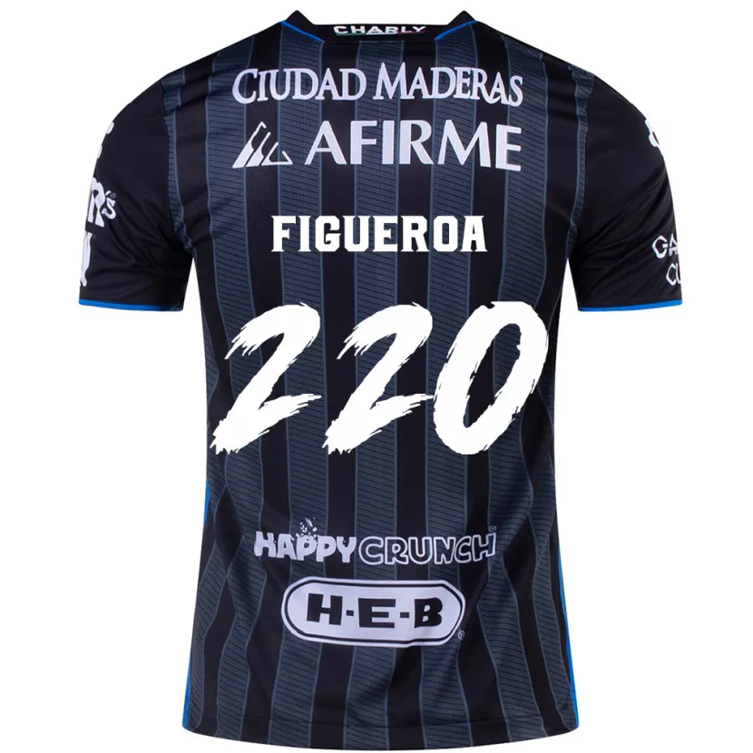 Danxen Dame Christopher Figueroa #220 Hvit Svart Bortetrøye Drakt Trøye 2024/25 Skjorter T-Skjorte
