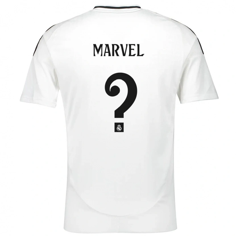 Danxen Barn Marvel #0 Hvit Hjemmetrøye Drakt Trøye 2024/25 Skjorter T-Skjorte