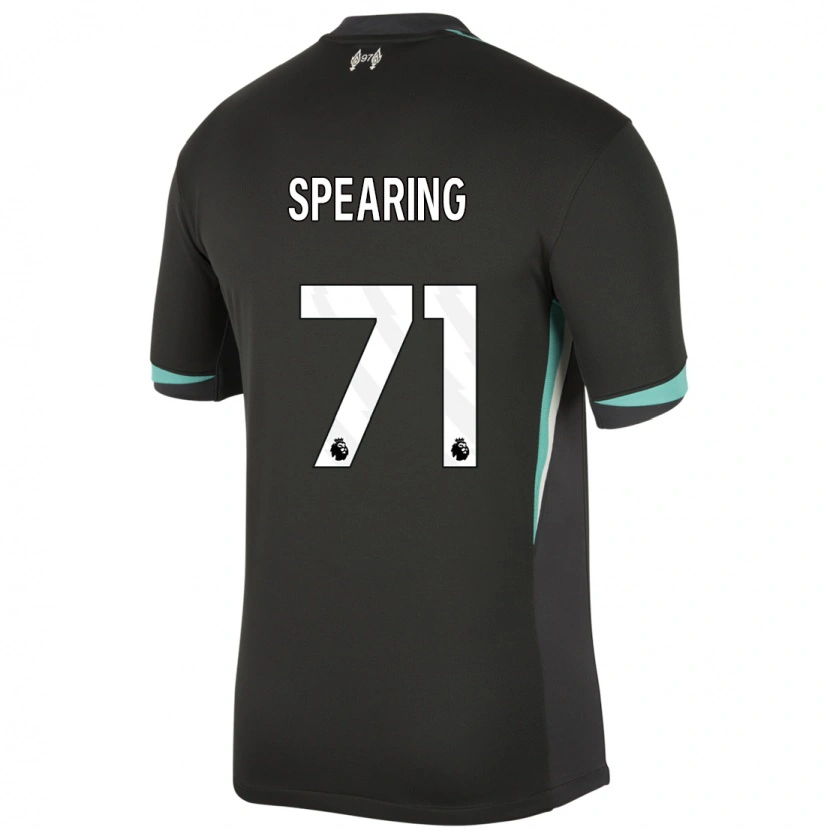 Danxen Barn Jay Spearing #71 Svart Antrasitt Hvit Bortetrøye Drakt Trøye 2024/25 Skjorter T-Skjorte