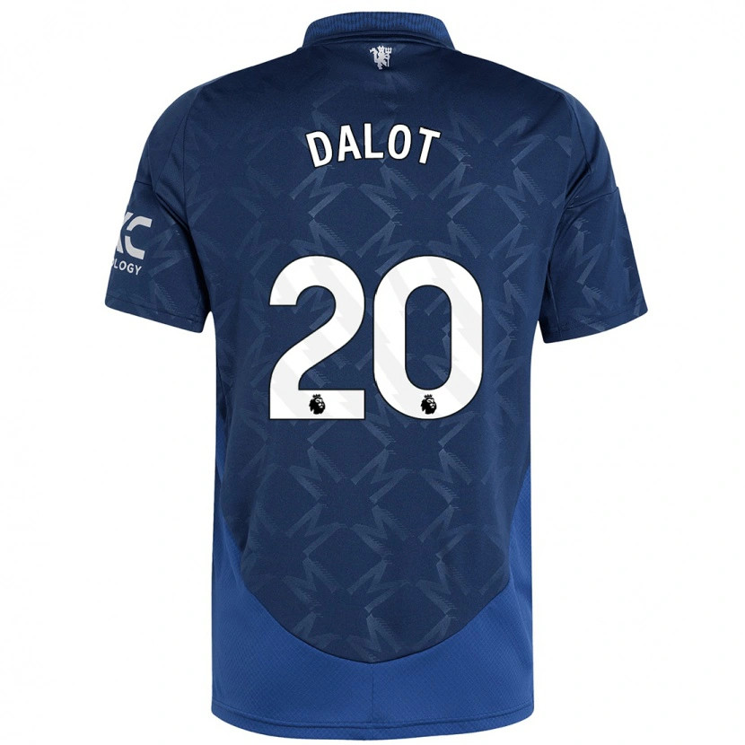 Danxen Barn Diogo Dalot #20 Indigo Bortetrøye Drakt Trøye 2024/25 Skjorter T-Skjorte