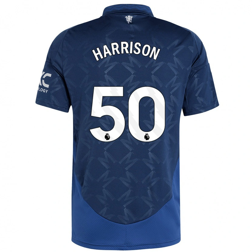 Danxen Barn Elyh Harrison #50 Indigo Bortetrøye Drakt Trøye 2024/25 Skjorter T-Skjorte