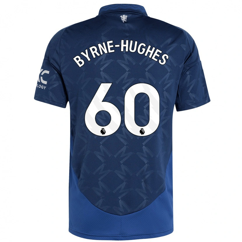 Danxen Barn Cameron Byrne-Hughes #60 Indigo Bortetrøye Drakt Trøye 2024/25 Skjorter T-Skjorte