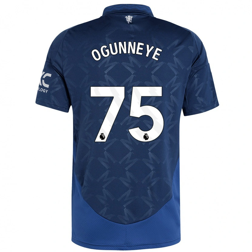 Danxen Barn Habeeb Ogunneye #75 Indigo Bortetrøye Drakt Trøye 2024/25 Skjorter T-Skjorte