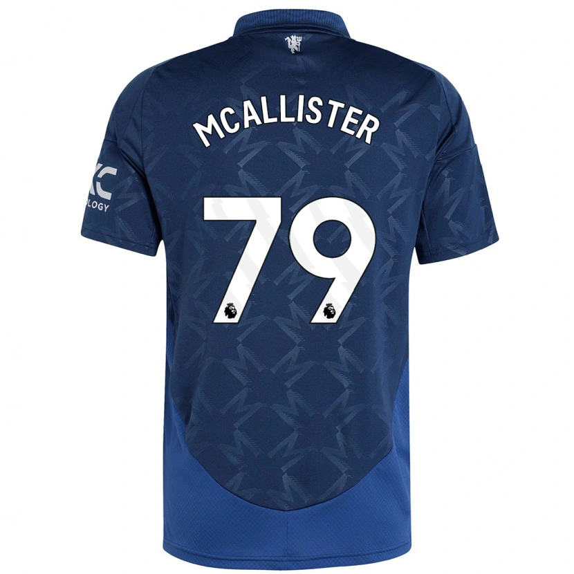 Danxen Barn Finley Mcallister #79 Indigo Bortetrøye Drakt Trøye 2024/25 Skjorter T-Skjorte