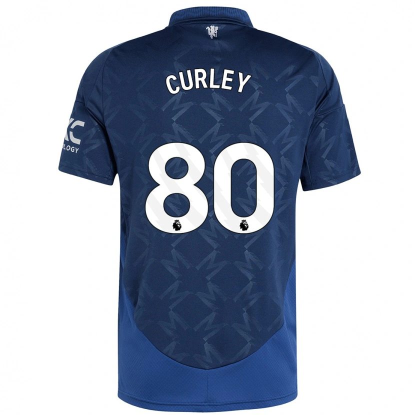 Danxen Barn Ruben Curley #80 Indigo Bortetrøye Drakt Trøye 2024/25 Skjorter T-Skjorte