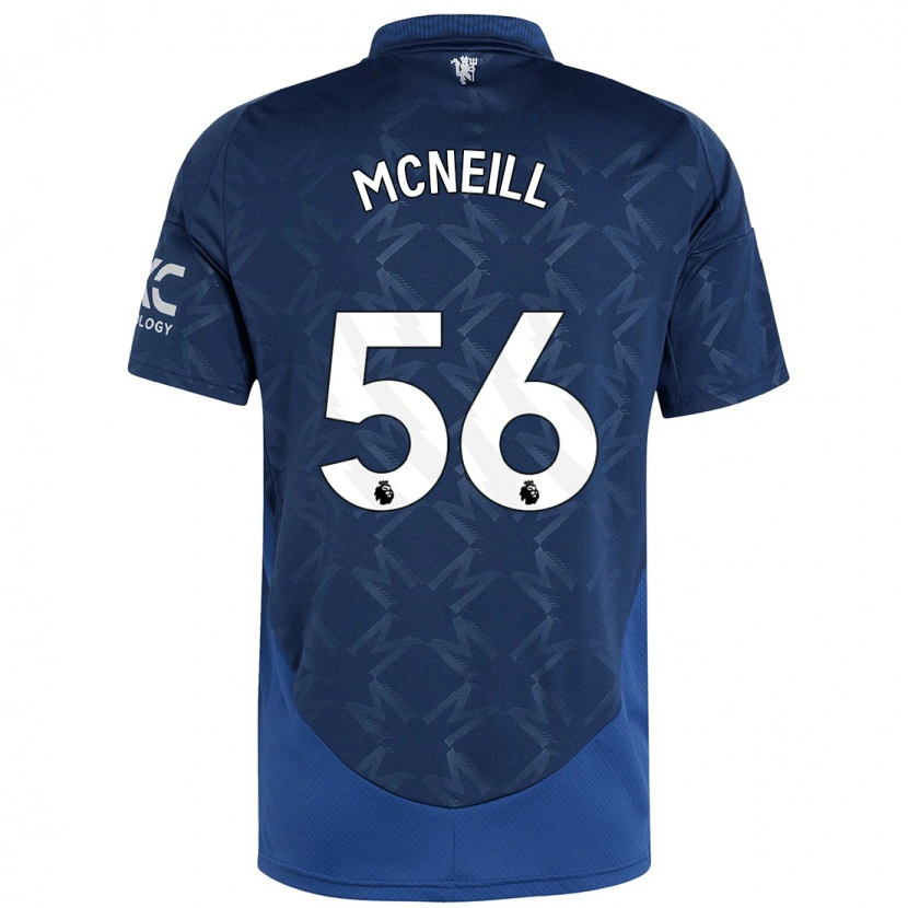 Danxen Barn Charlie Mcneill #56 Indigo Bortetrøye Drakt Trøye 2024/25 Skjorter T-Skjorte