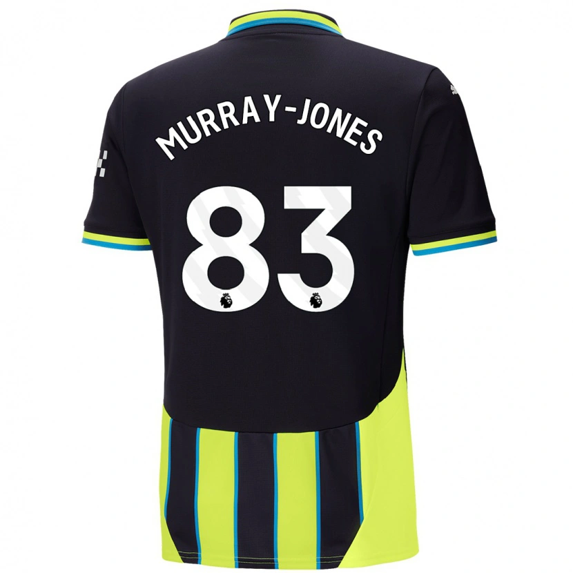 Danxen Barn George Murray-Jones #83 Blå Gul Bortetrøye Drakt Trøye 2024/25 Skjorter T-Skjorte