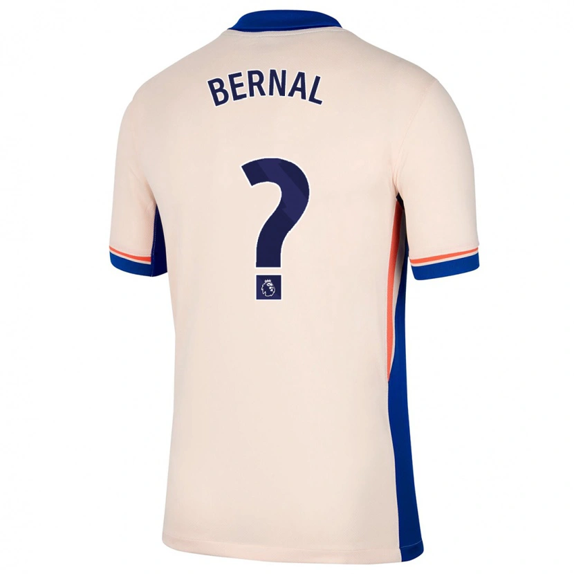 Danxen Barn Freddy Bernal #0 Lys Beige Bortetrøye Drakt Trøye 2024/25 Skjorter T-Skjorte
