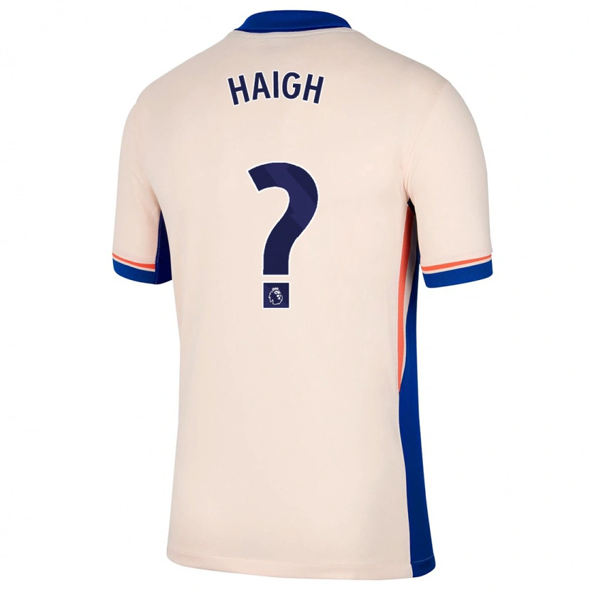 Danxen Barn Joe Haigh #0 Lys Beige Bortetrøye Drakt Trøye 2024/25 Skjorter T-Skjorte