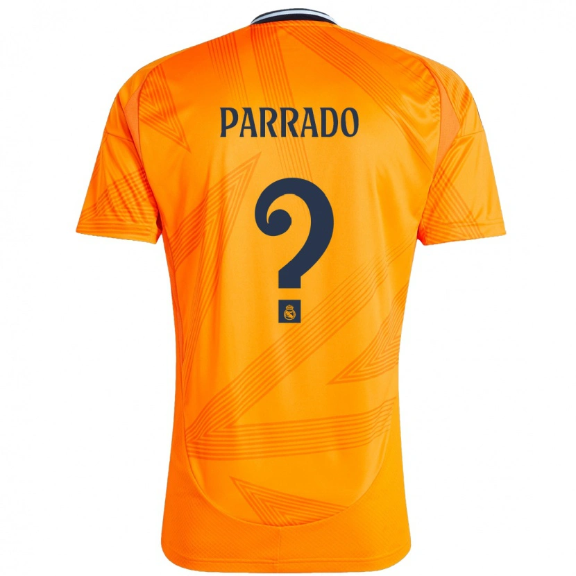 Danxen Barn Diego Parrado #0 Oransje Bortetrøye Drakt Trøye 2024/25 Skjorter T-Skjorte