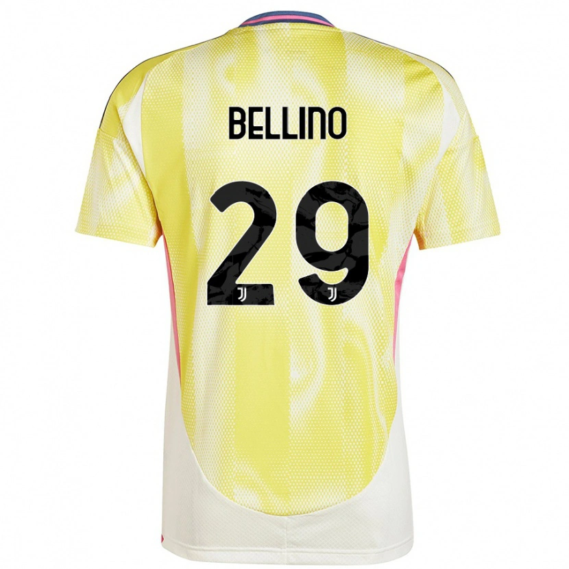 Danxen Barn Filippo Bellino #29 Solgul Bortetrøye Drakt Trøye 2024/25 Skjorter T-Skjorte