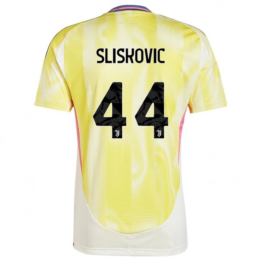 Danxen Barn Gloria Slišković #44 Solgul Bortetrøye Drakt Trøye 2024/25 Skjorter T-Skjorte