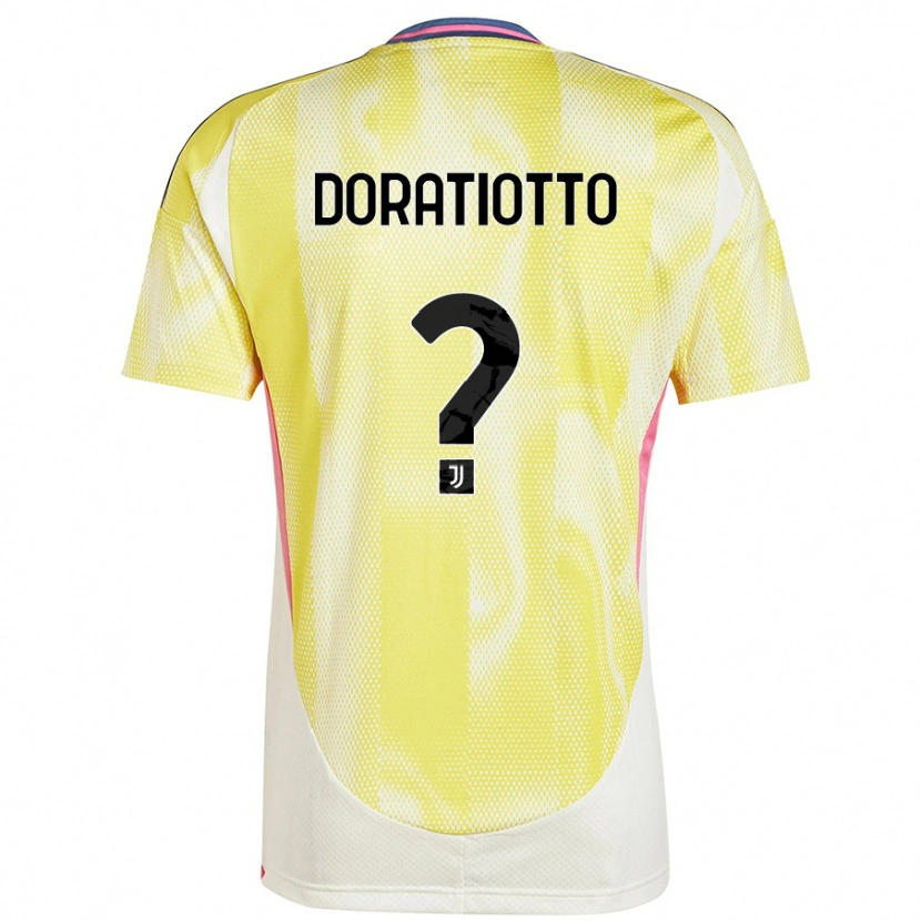 Danxen Barn Giulio Doratiotto #0 Solgul Bortetrøye Drakt Trøye 2024/25 Skjorter T-Skjorte