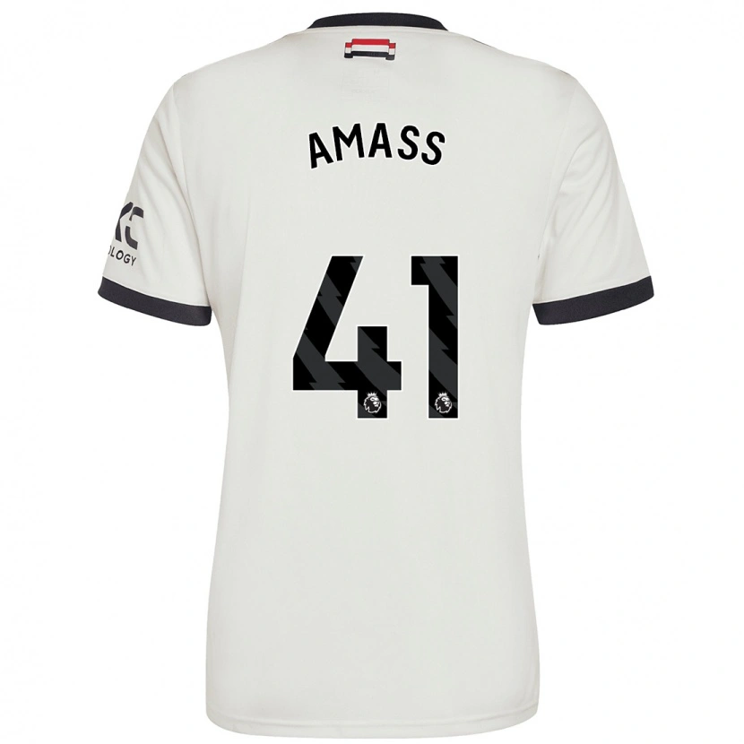 Danxen Barn Harry Amass #41 Off White Tredje Sett Drakt Trøye 2024/25 Skjorter T-Skjorte