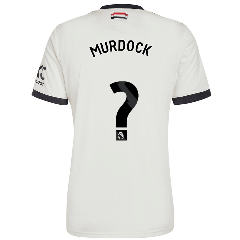 Danxen Barn Will Murdock #0 Off White Tredje Sett Drakt Trøye 2024/25 Skjorter T-Skjorte