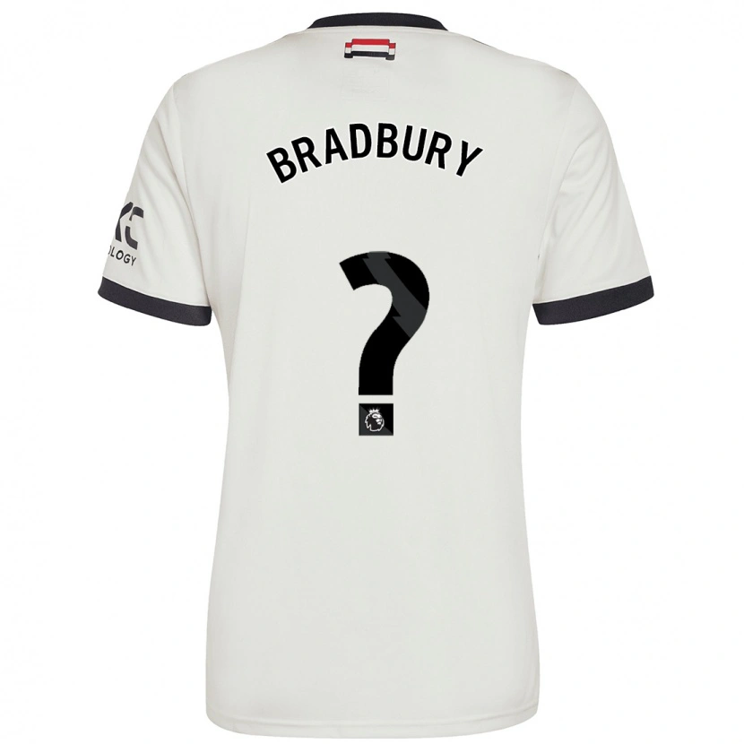 Danxen Barn Louie Bradbury #0 Off White Tredje Sett Drakt Trøye 2024/25 Skjorter T-Skjorte