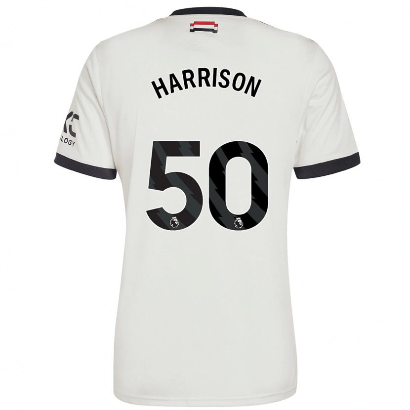 Danxen Barn Elyh Harrison #50 Off White Tredje Sett Drakt Trøye 2024/25 Skjorter T-Skjorte