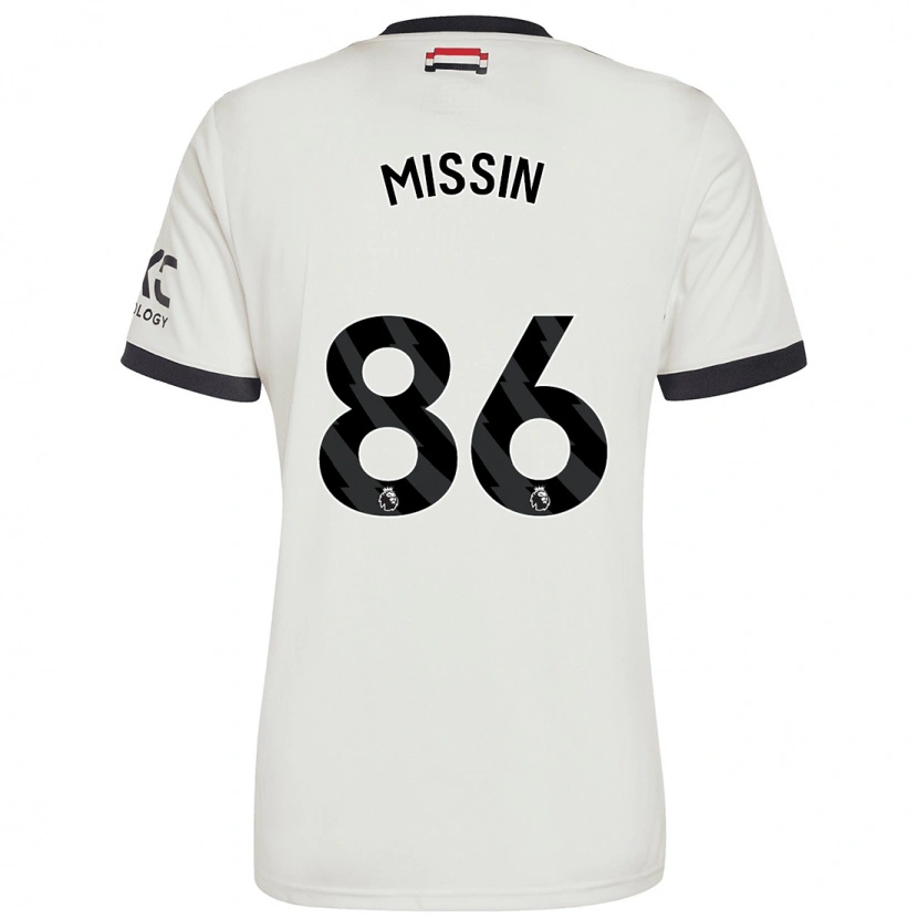 Danxen Barn Ashton Missin #86 Off White Tredje Sett Drakt Trøye 2024/25 Skjorter T-Skjorte