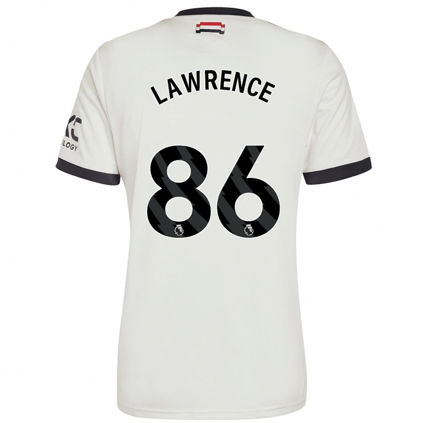 Danxen Barn Marcus Lawrence #86 Off White Tredje Sett Drakt Trøye 2024/25 Skjorter T-Skjorte
