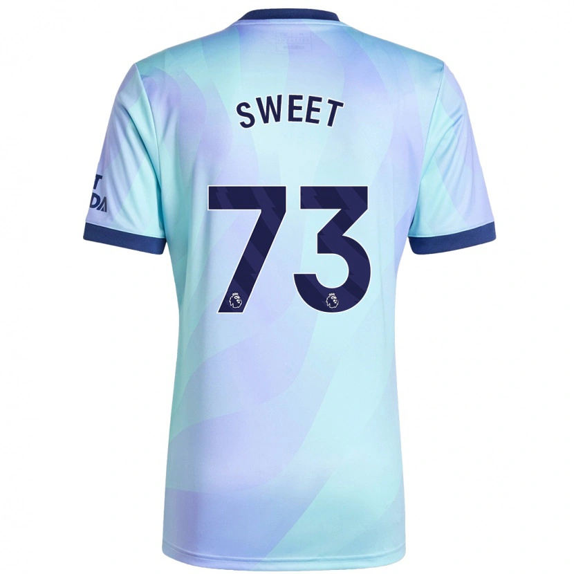 Danxen Barn James Sweet #73 Aqua Tredje Sett Drakt Trøye 2024/25 Skjorter T-Skjorte