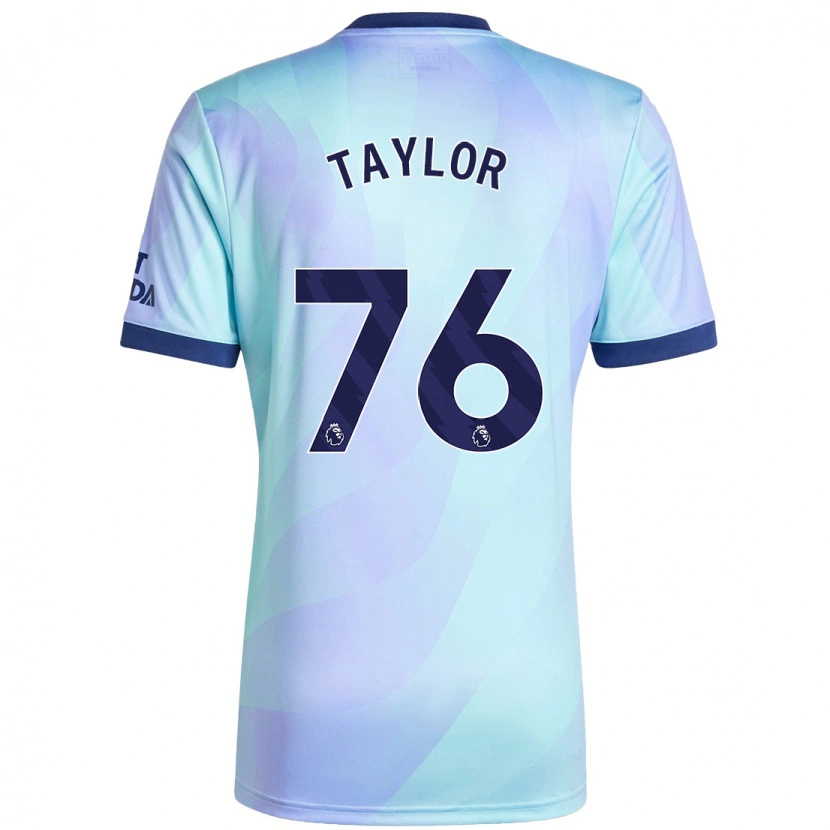 Danxen Barn Kido Taylor Hart #76 Aqua Tredje Sett Drakt Trøye 2024/25 Skjorter T-Skjorte