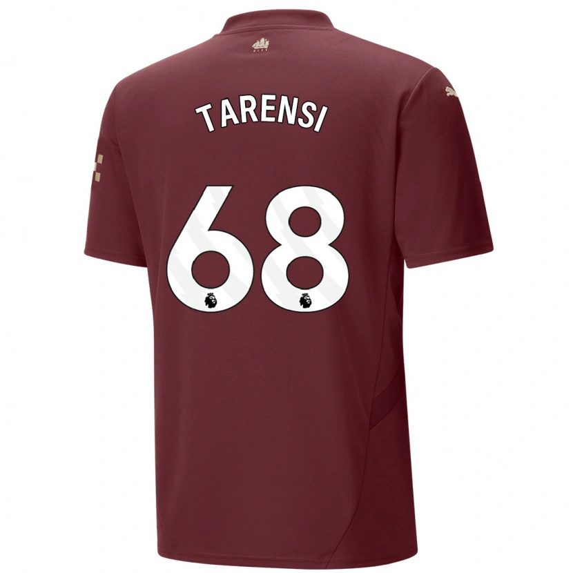 Danxen Barn Oscar Tarensi #68 Rødbrun Tredje Sett Drakt Trøye 2024/25 Skjorter T-Skjorte