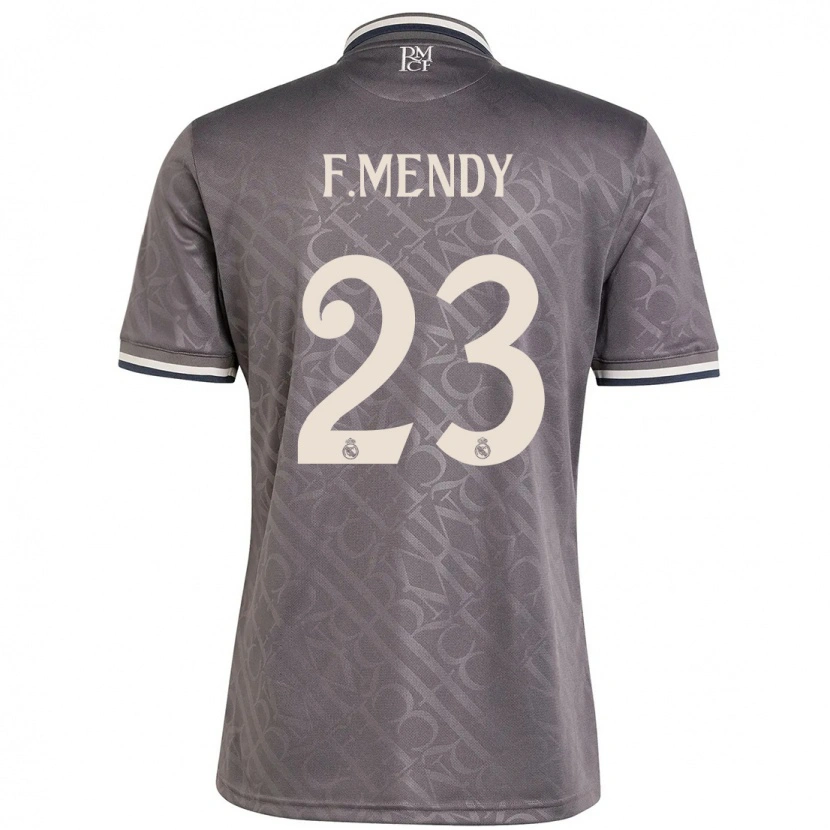 Danxen Barn Ferland Mendy #23 Kull Tredje Sett Drakt Trøye 2024/25 Skjorter T-Skjorte