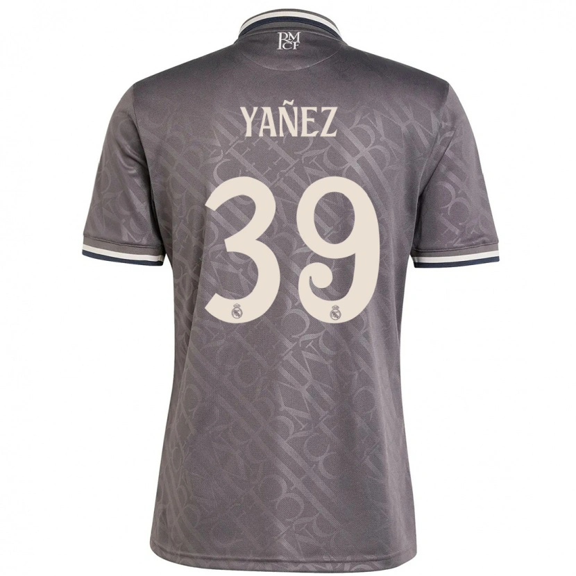 Danxen Barn Daniel Yañez #39 Kull Tredje Sett Drakt Trøye 2024/25 Skjorter T-Skjorte