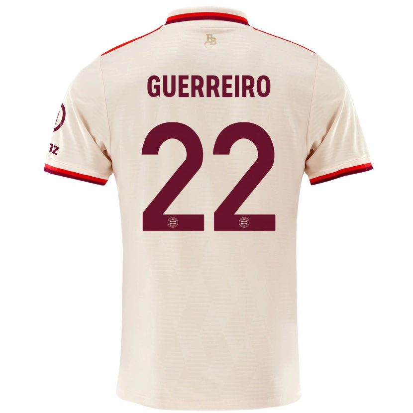 Danxen Barn Raphaël Guerreiro #22 Sengetøy Tredje Sett Drakt Trøye 2024/25 Skjorter T-Skjorte