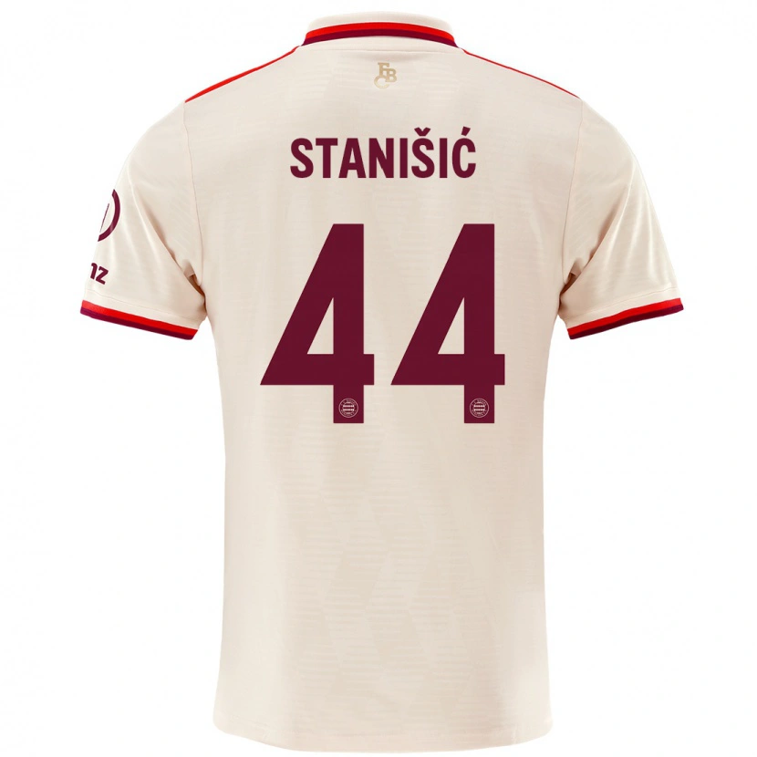 Danxen Barn Josip Stanisic #44 Sengetøy Tredje Sett Drakt Trøye 2024/25 Skjorter T-Skjorte