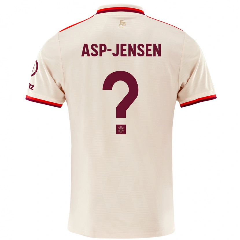 Danxen Barn Jonathan Asp-Jensen #0 Sengetøy Tredje Sett Drakt Trøye 2024/25 Skjorter T-Skjorte