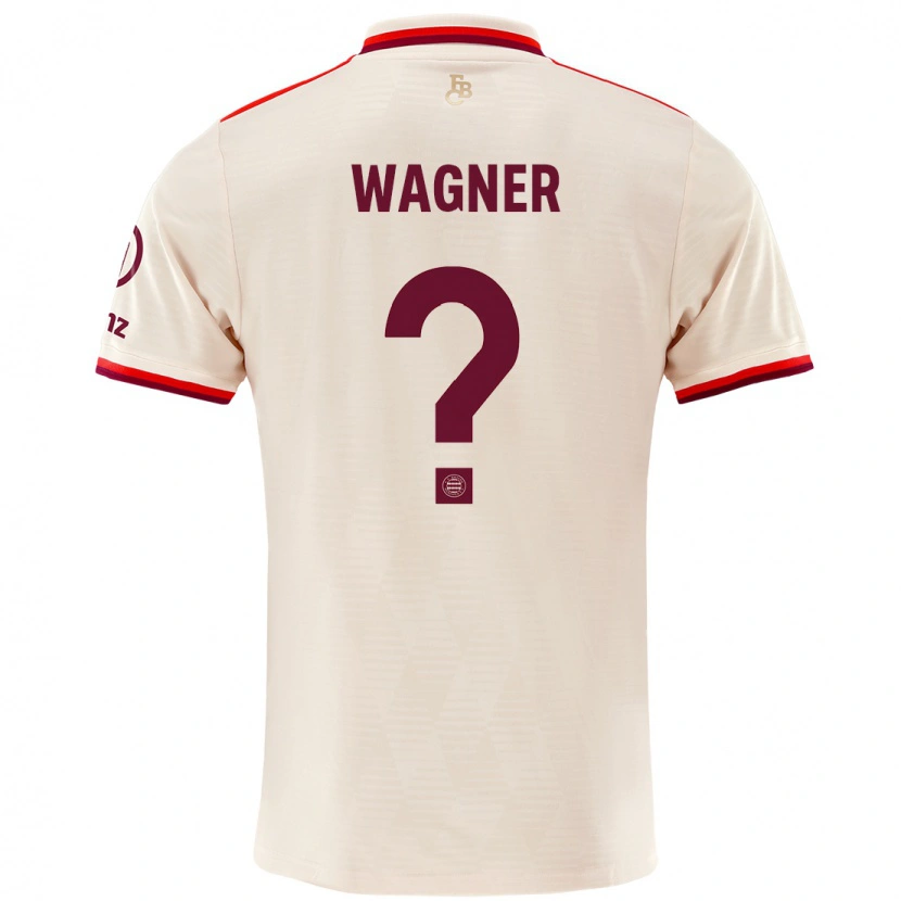 Danxen Barn Maximilian Wagner #0 Sengetøy Tredje Sett Drakt Trøye 2024/25 Skjorter T-Skjorte