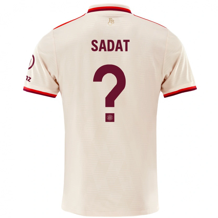 Danxen Barn Mudaser Sadat #0 Sengetøy Tredje Sett Drakt Trøye 2024/25 Skjorter T-Skjorte