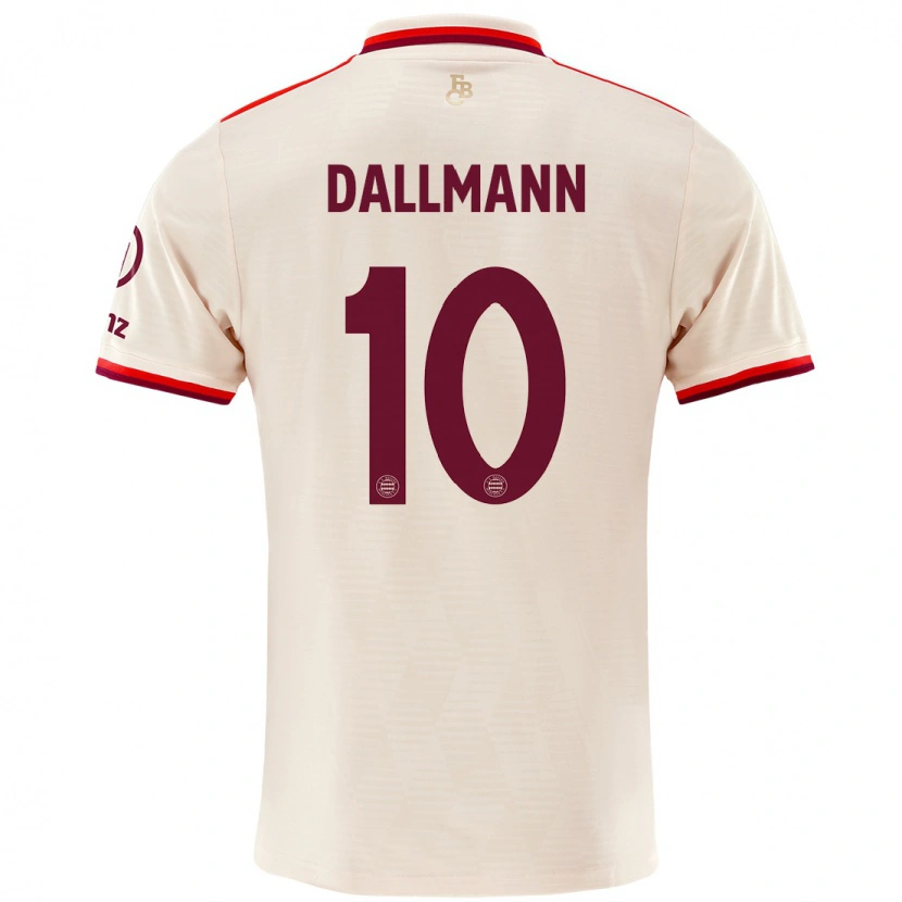 Danxen Barn Linda Dallmann #10 Sengetøy Tredje Sett Drakt Trøye 2024/25 Skjorter T-Skjorte