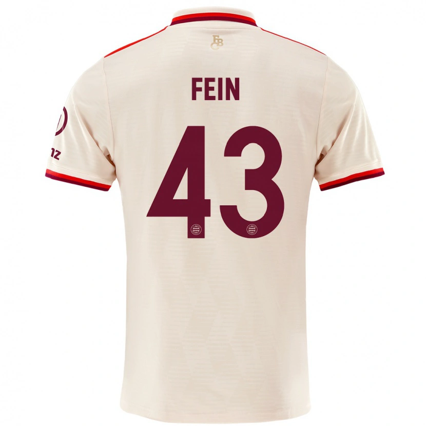 Danxen Barn Adrian Fein #43 Sengetøy Tredje Sett Drakt Trøye 2024/25 Skjorter T-Skjorte