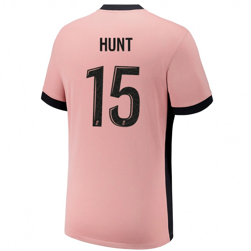 Danxen Barn Clare Hunt #15 Rust Rosa Tredje Sett Drakt Trøye 2024/25 Skjorter T-Skjorte