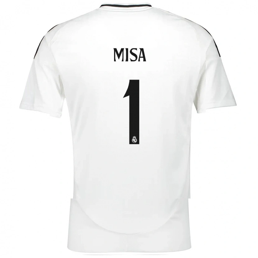 Danxen Mann Misa Rodríguez #1 Hvit Hjemmetrøye Drakt Trøye 2024/25 Skjorter T-Skjorte