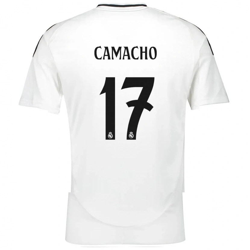 Danxen Mann Carla Camacho #17 Hvit Hjemmetrøye Drakt Trøye 2024/25 Skjorter T-Skjorte