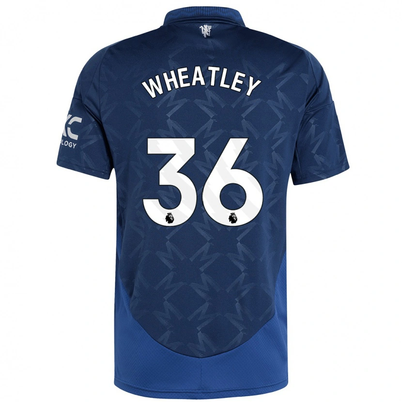 Danxen Mann Ethan Wheatley #36 Indigo Bortetrøye Drakt Trøye 2024/25 Skjorter T-Skjorte