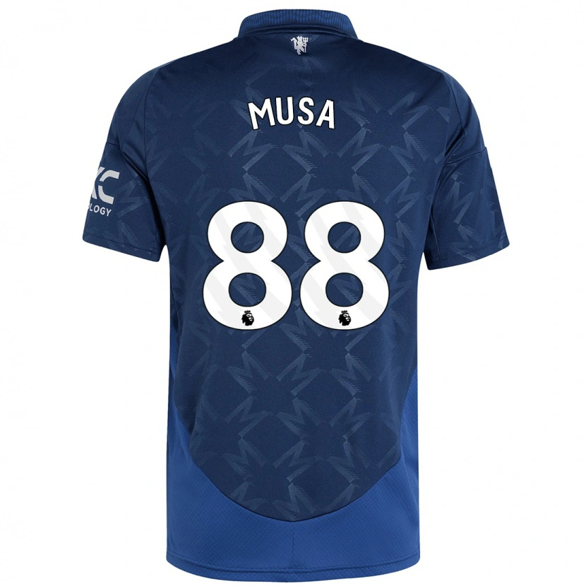 Danxen Mann Victor Musa #88 Indigo Bortetrøye Drakt Trøye 2024/25 Skjorter T-Skjorte