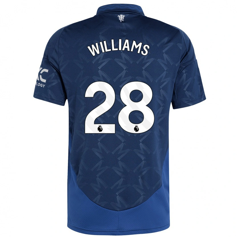 Danxen Mann Rachel Williams #28 Indigo Bortetrøye Drakt Trøye 2024/25 Skjorter T-Skjorte